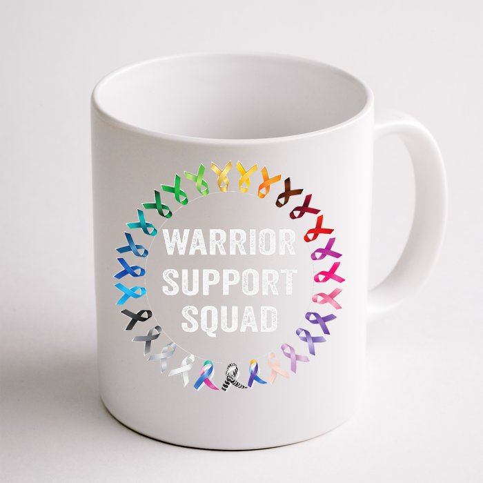 Cancer Survivor World Cancer Day Support Squad Front & Back Coffee Mug