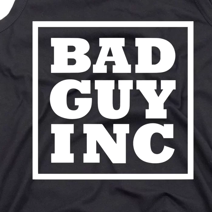 Chael Sonnen Wearing Bad Guy Inc Tank Top