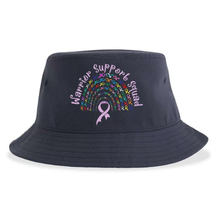 Cancer Survivor World Cancer Day Support Squad Sustainable Bucket Hat