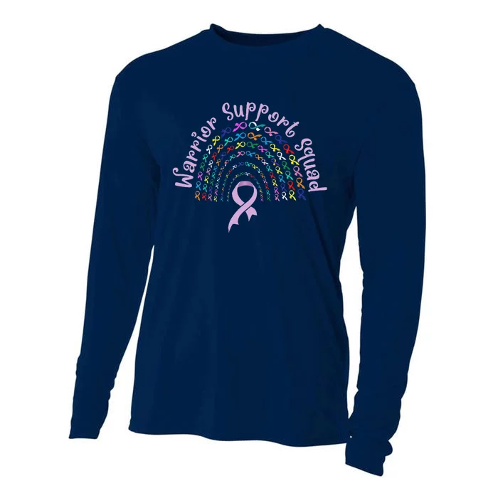 Cancer Survivor World Cancer Day Support Squad Cooling Performance Long Sleeve Crew