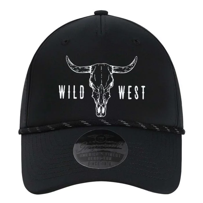 Cow Skull Wild West Performance The Dyno Cap