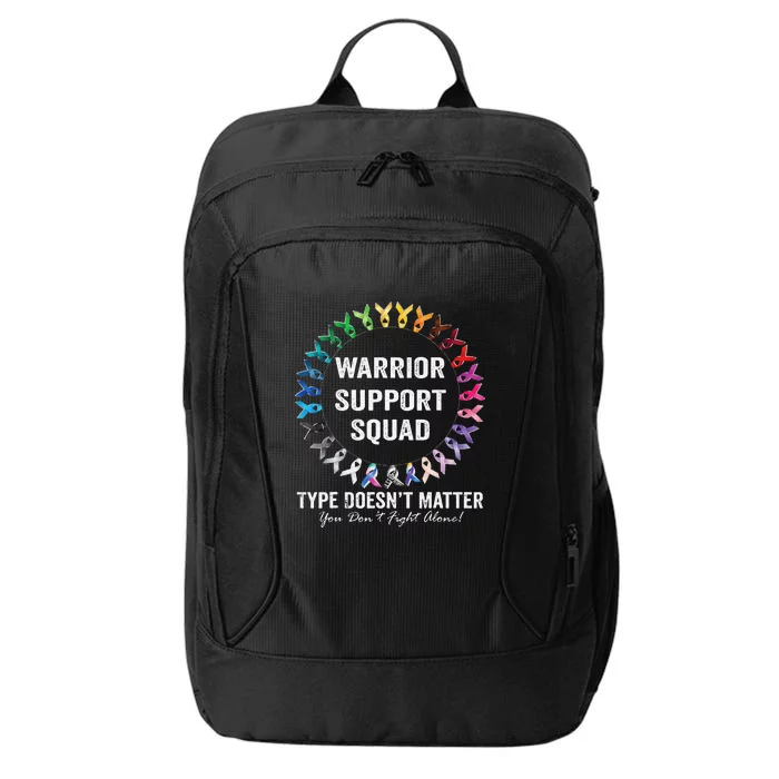 Cancer Survivor World Cancer Day Support Squad City Backpack