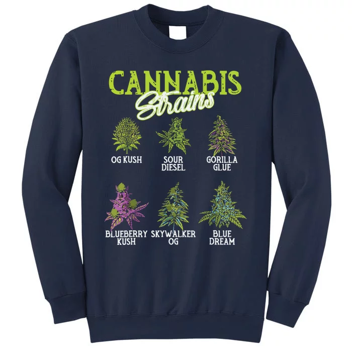 Cannabis Strain Weed Sweatshirt