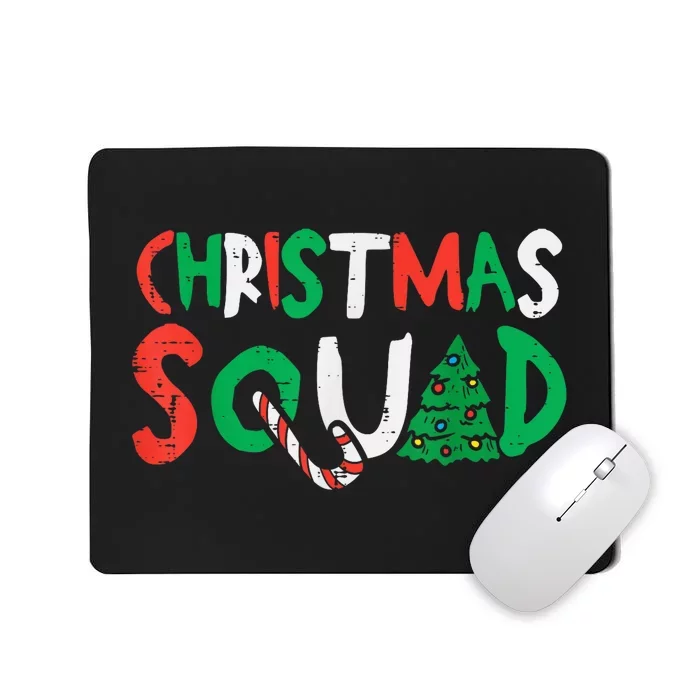 Christmas Squad Xmas Christmas Family Kid Boy Girl Friends Mousepad