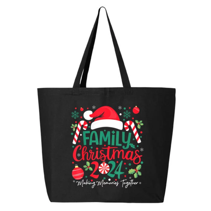 Christmas Squad Xmas Matching Pajamas Family Christmas 2024 Gift 25L Jumbo Tote