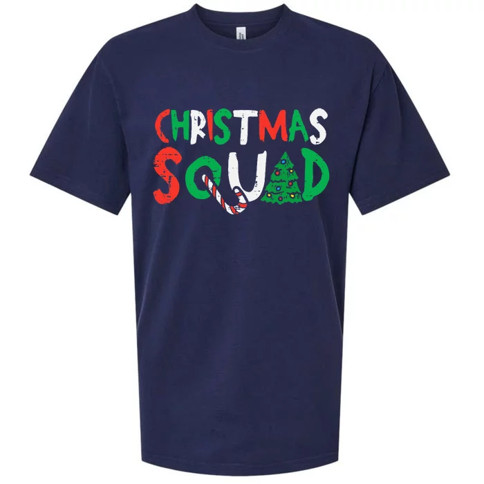 Christmas Squad Xmas Christmas Family Friend Sueded Cloud Jersey T-Shirt