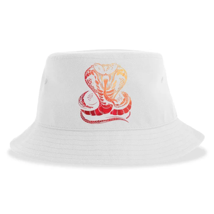 Cobra Snake Zoo Reptile Snake Sustainable Bucket Hat