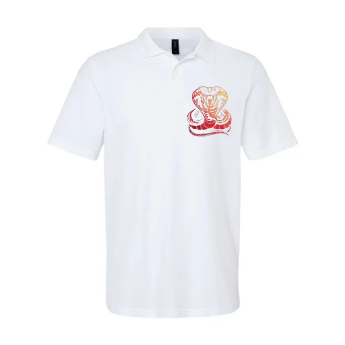 Cobra Snake Zoo Reptile Snake Softstyle Adult Sport Polo