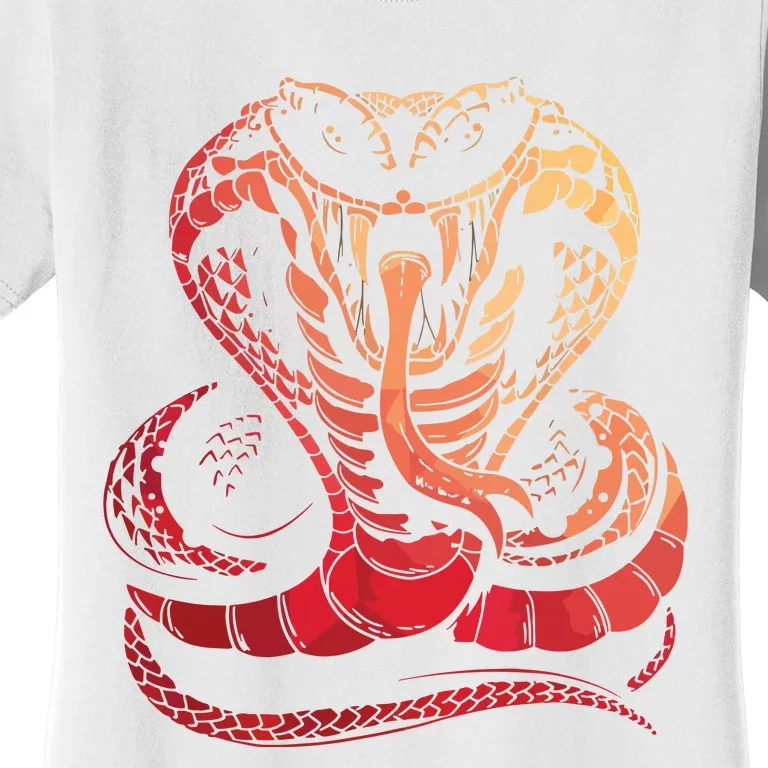 Cobra Snake Zoo Reptile Snake Women's T-Shirt