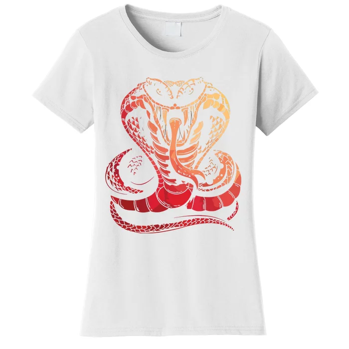 Cobra Snake Zoo Reptile Snake Women's T-Shirt