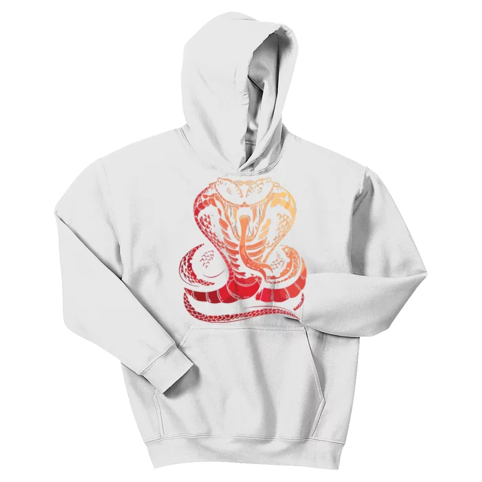 Cobra Snake Zoo Reptile Snake Kids Hoodie