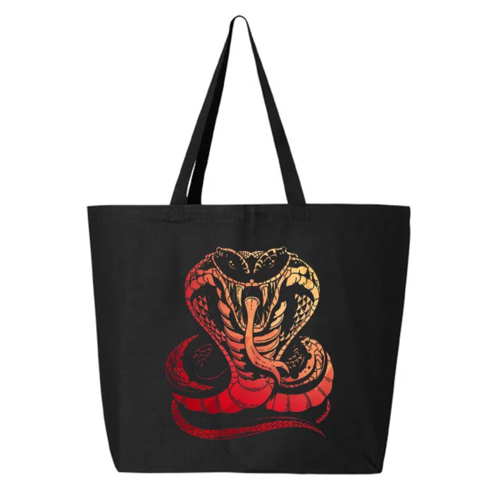 Cobra Snake Zoo Reptile Venom Snake 25L Jumbo Tote