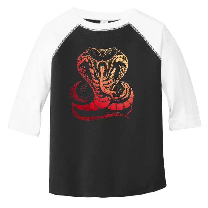 Cobra Snake Zoo Reptile Venom Snake Toddler Fine Jersey T-Shirt