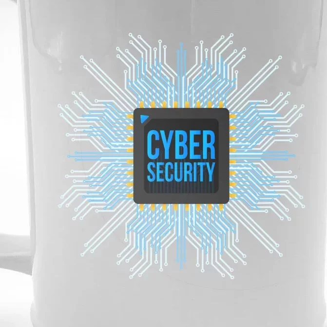 Cyber Security Zero Trust Hacking Programmer Developer Gift Front & Back Beer Stein