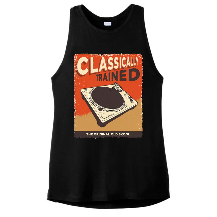 Classically Trained 1210 1200 Turntable Ladies Tri-Blend Wicking Tank