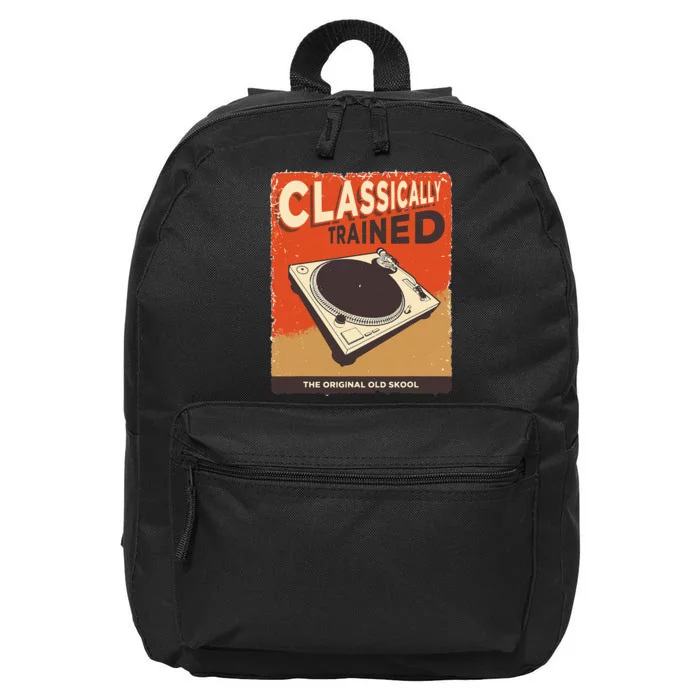 Classically Trained 1210 1200 Turntable 16 in Basic Backpack