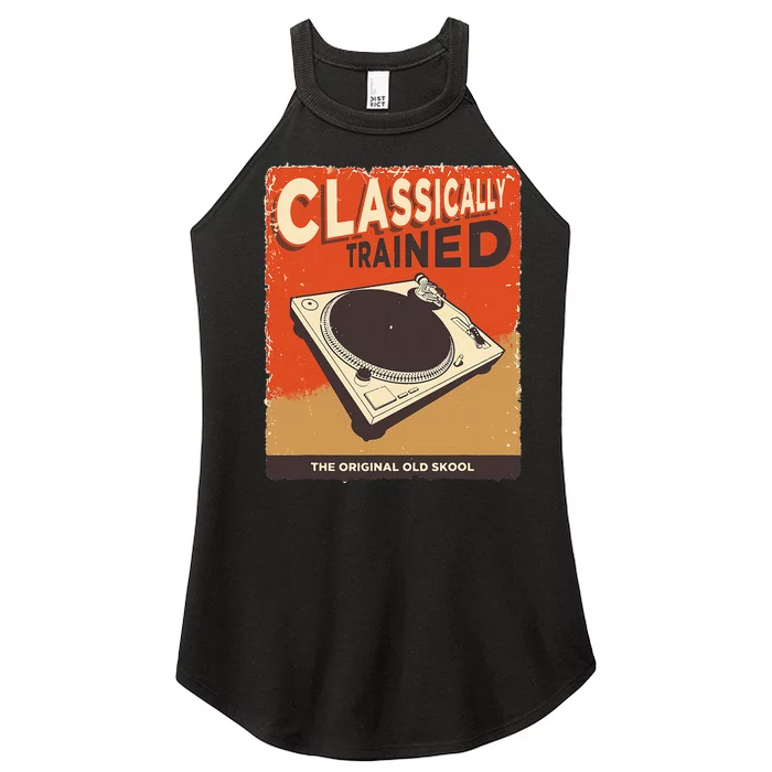 Classically Trained 1210 1200 Turntable Women’s Perfect Tri Rocker Tank