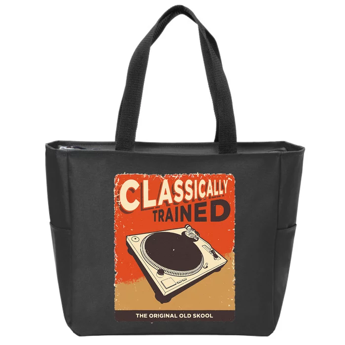 Classically Trained 1210 1200 Turntable Zip Tote Bag