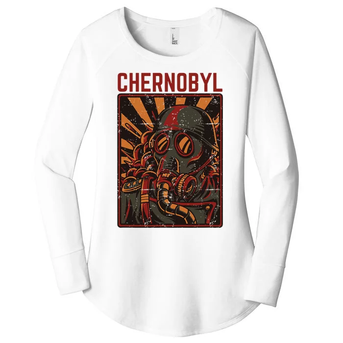 Chernobyl Tschernobyl 1986 Radioactive Explosion Radiation Women's Perfect Tri Tunic Long Sleeve Shirt