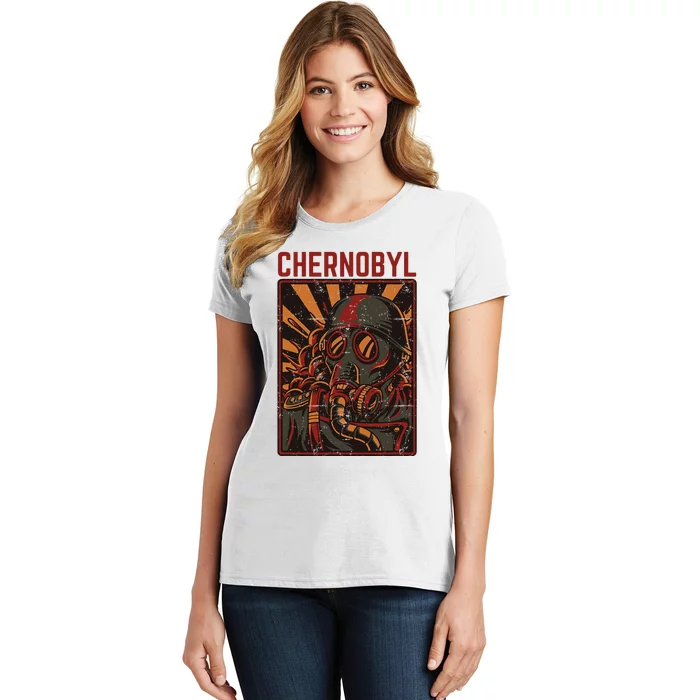 Chernobyl Tschernobyl 1986 Radioactive Explosion Radiation Women's T-Shirt