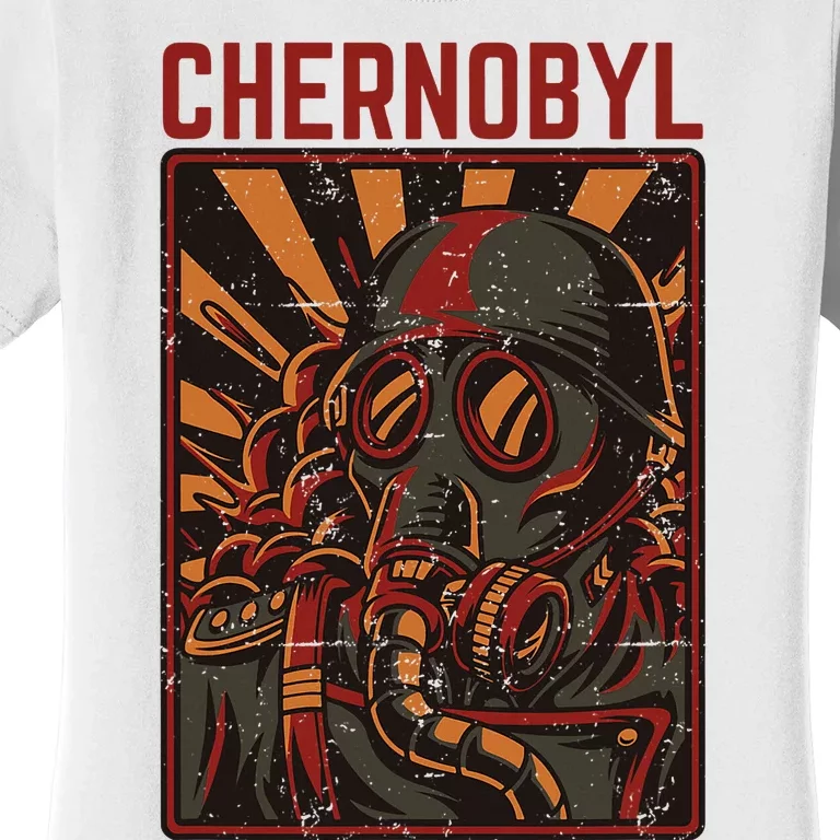 Chernobyl Tschernobyl 1986 Radioactive Explosion Radiation Women's T-Shirt