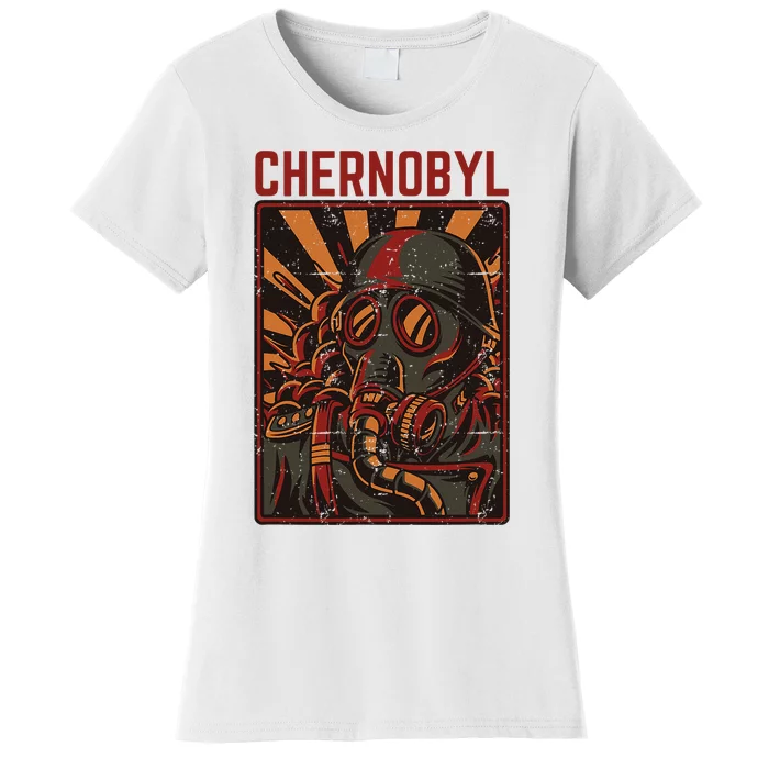 Chernobyl Tschernobyl 1986 Radioactive Explosion Radiation Women's T-Shirt