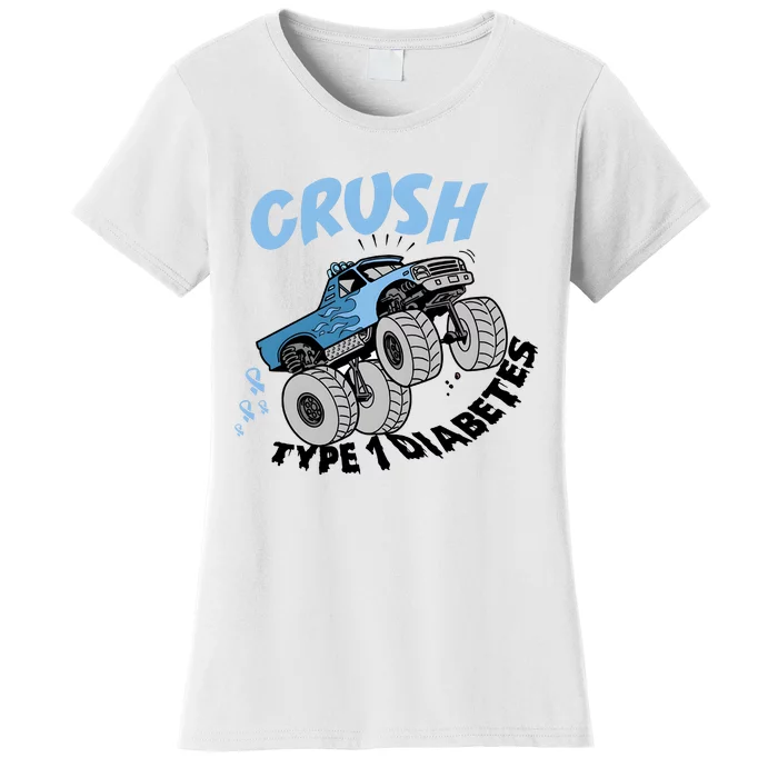 Crush Type 1 Diabetes Hallloween Women's T-Shirt