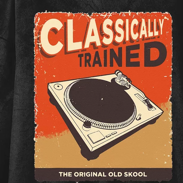 Classically Trained 1210 1200 Turntable Hooded Wearable Blanket