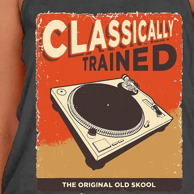 Classically Trained 1210 1200 Turntable Women's Knotted Racerback Tank