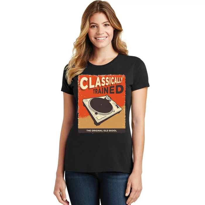 Classically Trained 1210 1200 Turntable Women's T-Shirt