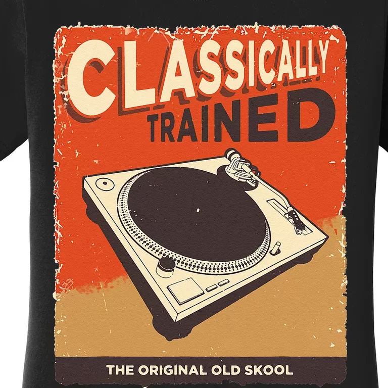 Classically Trained 1210 1200 Turntable Women's T-Shirt