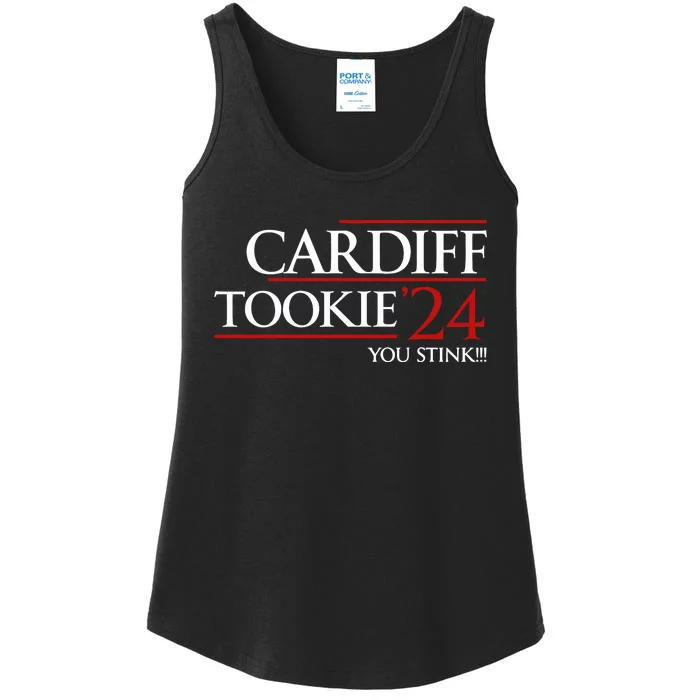 Cardiff Tookie 24 You Stink Ladies Essential Tank