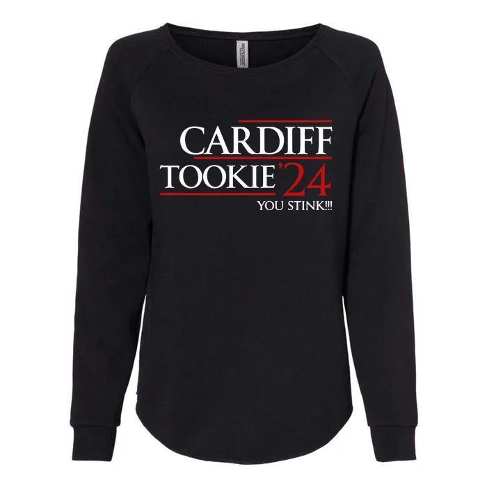 Cardiff Tookie 24 You Stink Womens California Wash Sweatshirt