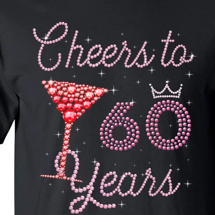 Cheers To 60 Years 60th Birthday 60 Years Old Bday Tall T-Shirt