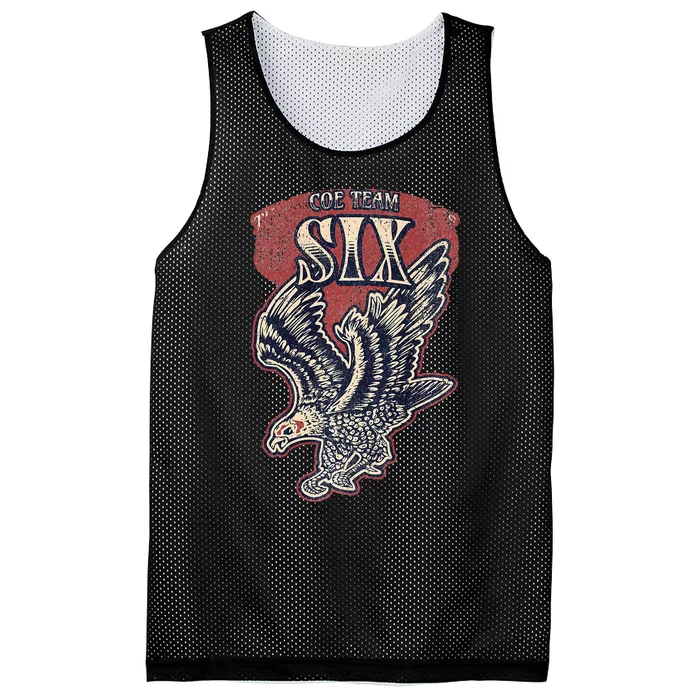 Coe Team 6 Mesh Reversible Basketball Jersey Tank