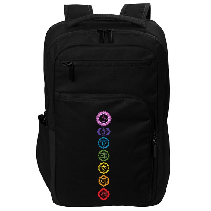 Chakras The 7 Centers Of Force Impact Tech Backpack