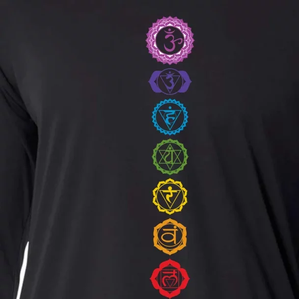 Chakras The 7 Centers Of Force Cooling Performance Long Sleeve Crew