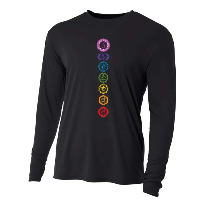 Chakras The 7 Centers Of Force Cooling Performance Long Sleeve Crew