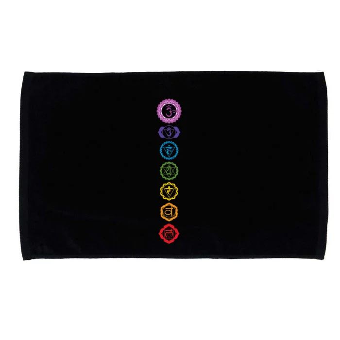 Chakras The 7 Centers Of Force Microfiber Hand Towel