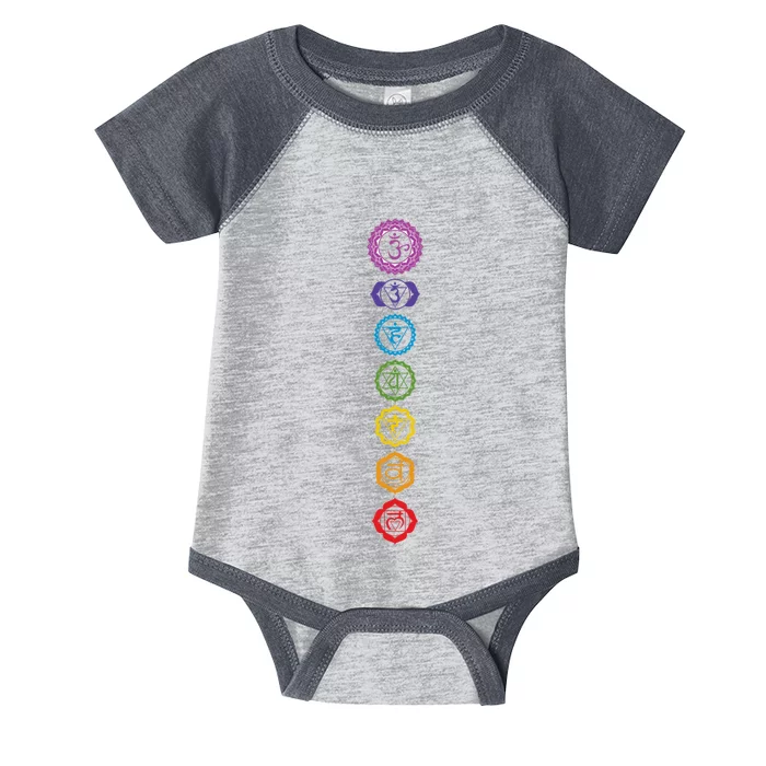 Chakras The 7 Centers Of Force Infant Baby Jersey Bodysuit