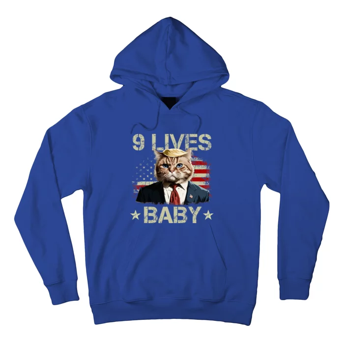 Cat Trump 9 Lives Baby Trump Cat 9 Lives Baby Hoodie