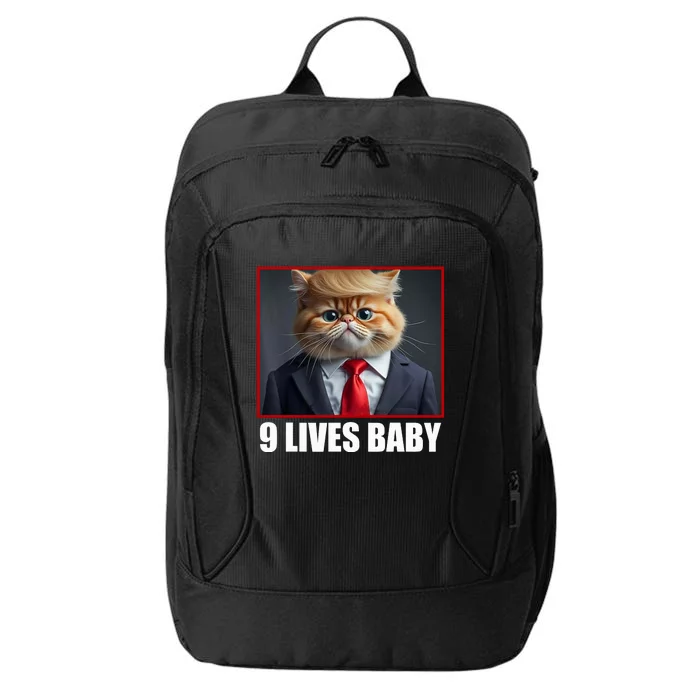 Cat Trump 9 Lives Baby City Backpack