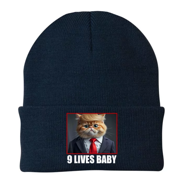 Cat Trump 9 Lives Baby Knit Cap Winter Beanie