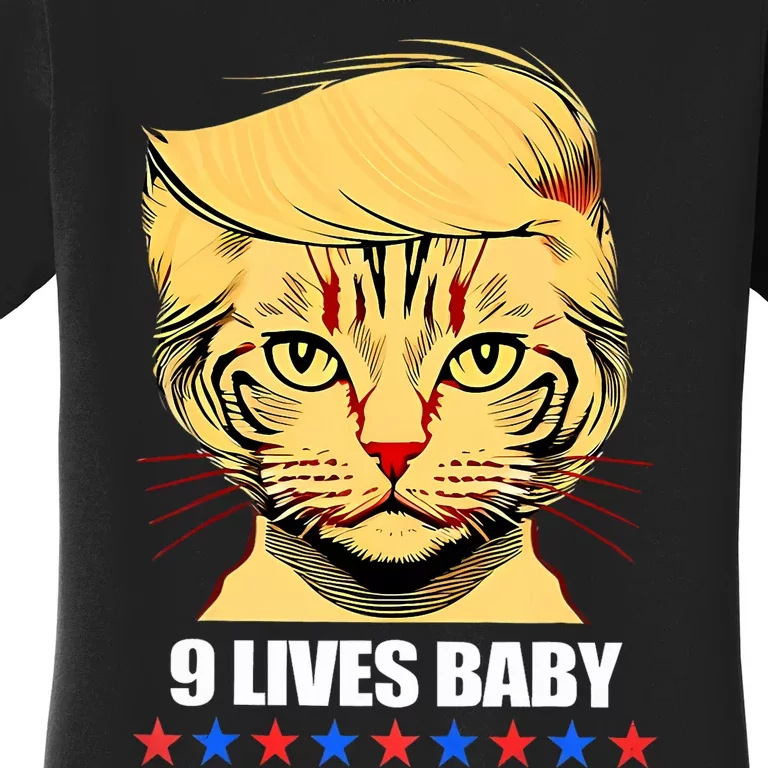 Cat Trump 9 Lives Baby Women's T-Shirt