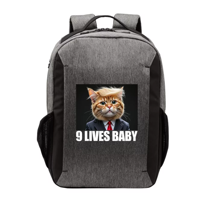 Cat Trump 9 Lives Baby Vector Backpack