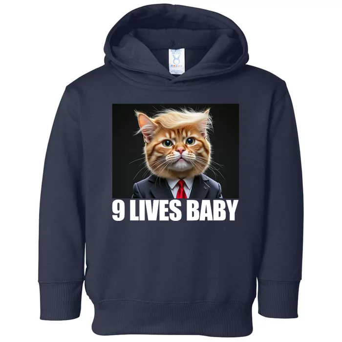 Cat Trump 9 Lives Baby Toddler Hoodie