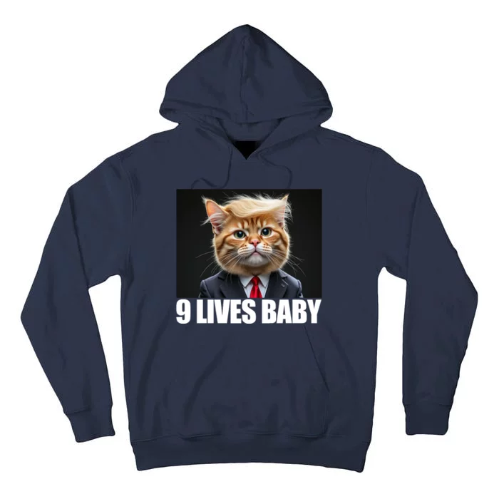 Cat Trump 9 Lives Baby Tall Hoodie