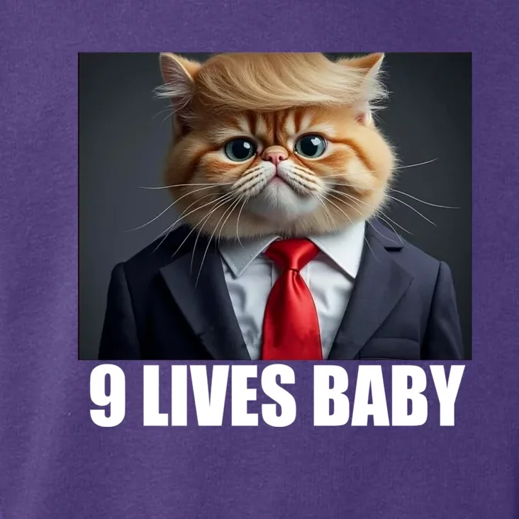 Cat Trump 9 Lives Baby Toddler Hoodie