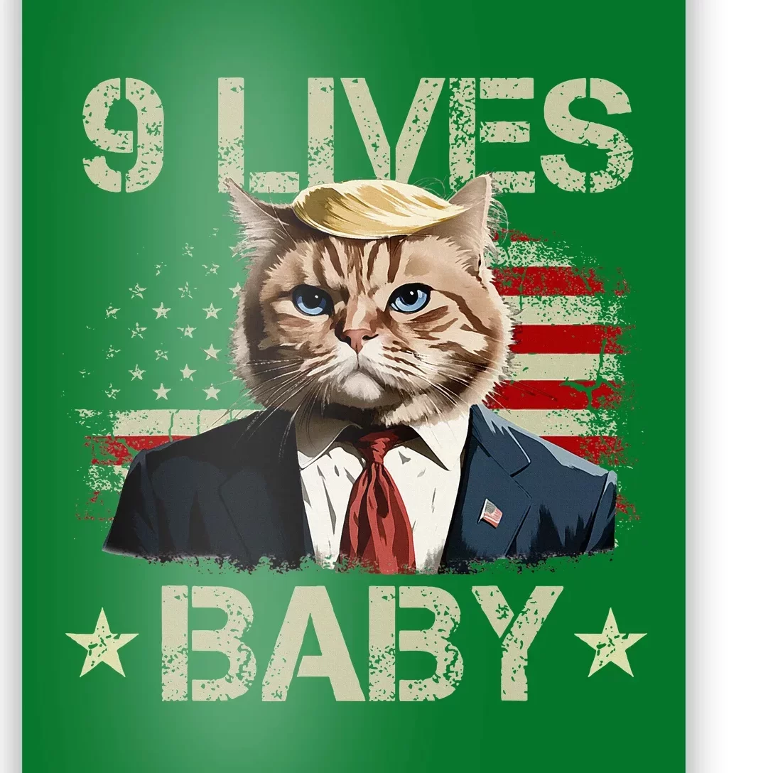 Cat Trump 9 Lives Baby Trump Cat 9 Lives Baby Poster