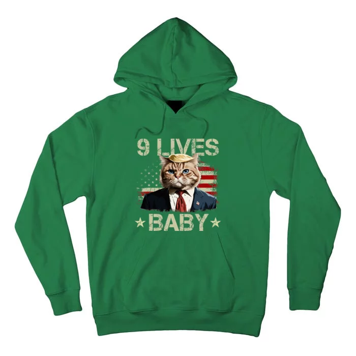 Cat Trump 9 Lives Baby Trump Cat 9 Lives Baby Tall Hoodie